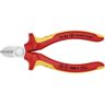 Knipex Knipex-Werk 70 06 125 VDE Zijkniptang Met facet 125 mm