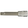 KS TOOLS 911.1348 1/2" bit-dop XZN met boring, M16, 55 mm