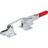 Kipp haakspanner horizontaal met tegenhouder en horizontale voet L=287,5mm 1stuk