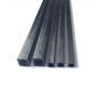 LEFTART 4 STKS Koolstofvezel Vierkante Buis Hoge Sterkte Lengte 500mm, 99% Koolstofvezel Koolstof Vinylomslag(Size:5x5x3.5mm)