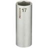 PROXXON 23546 diepbed dopsleutelinzetstuk/moer 17 mm aandrijving 10 mm (3/8")