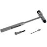 ATC Handels GmbH Reflexhamer volgens Buck, hamer, slaghamer, diagnostische hamer, 19,5 cm