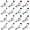 Macejczyk 20332-P2 Pull Action Latch Toggle Clamp 400-220LB Houdbaarheid met Rode Vinyl Handvat, 16 Pack