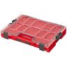 QBRICK SYSTEM Pro Organizer 200 Red Ultra HD assortimentsdoos sorteerdoos sorteerdoos sorteerdoos kleine onderdelen magazijn gereedschapskist voor werkplaats sorteerdozen voor kleine onderdelen rood