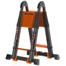 AJYBYUKJ Ladders Telescopische ladder, verlengingsladder, telescopische ladder Telescopische ladder Aluminium opvouwbare telescopische ladder Rechte telescopische ladders voor thuis Multifunctionele