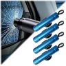 Jeeeun 2024 New Safe Hammer, Safe Hammer Car Window, Safe Hammer Car Window Breaker, Safehammer Glass Breaker (4pcs-blue)