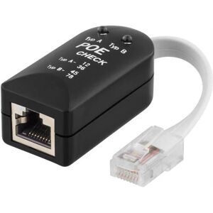 Deltaco Testverktøy For Poe (Power Over Ethernet), Svart
