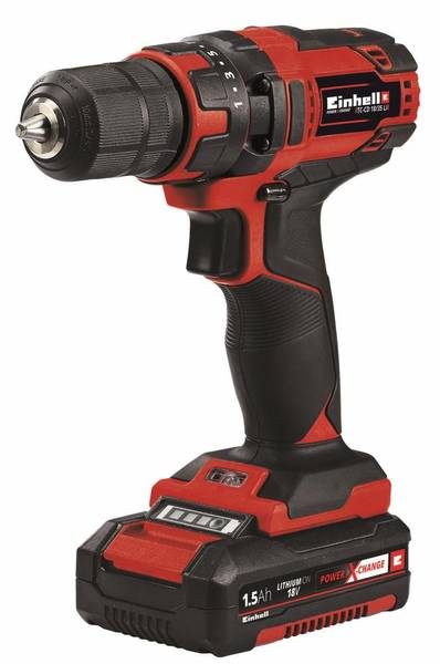 EInhell Akku-Bore-/skruemaskin Med 1 × 18 V 1,5 Ah-Batteri Og Opplader -