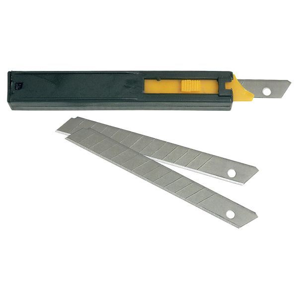 Ironside 127052 Knivblad til brytebladkniv, 10-pakning 9 mm