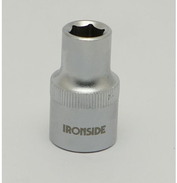 Ironside 102561 Hylse 1/2", flankedriv, sekskant Nøkkelvidde: 8 mm