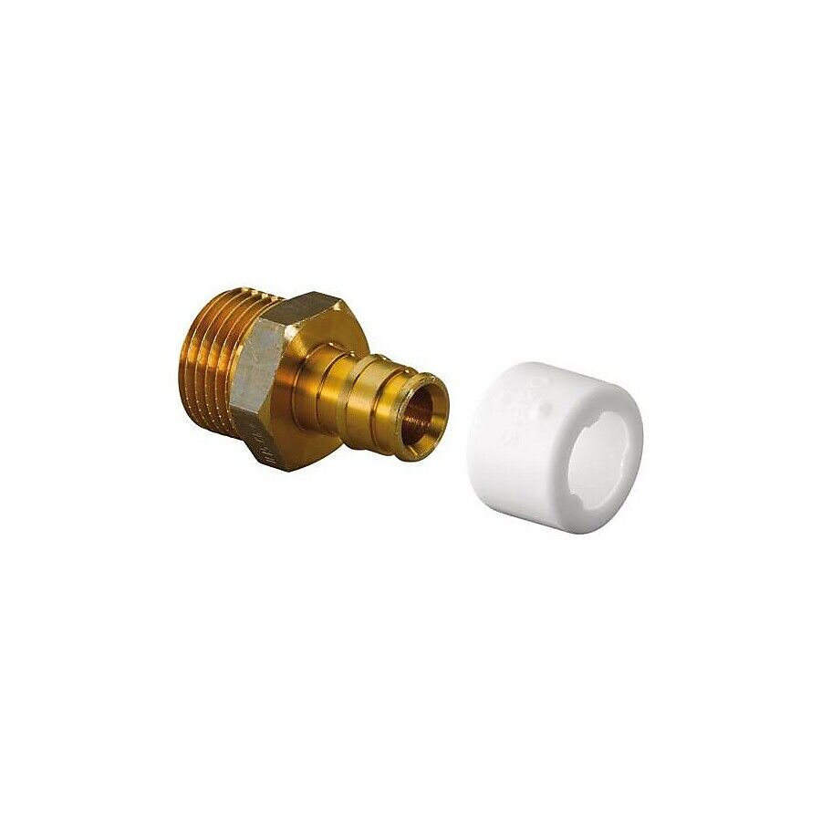 Uponor Q&e Rett Nippel Med Utv. Gjenge 28 X 3/4"