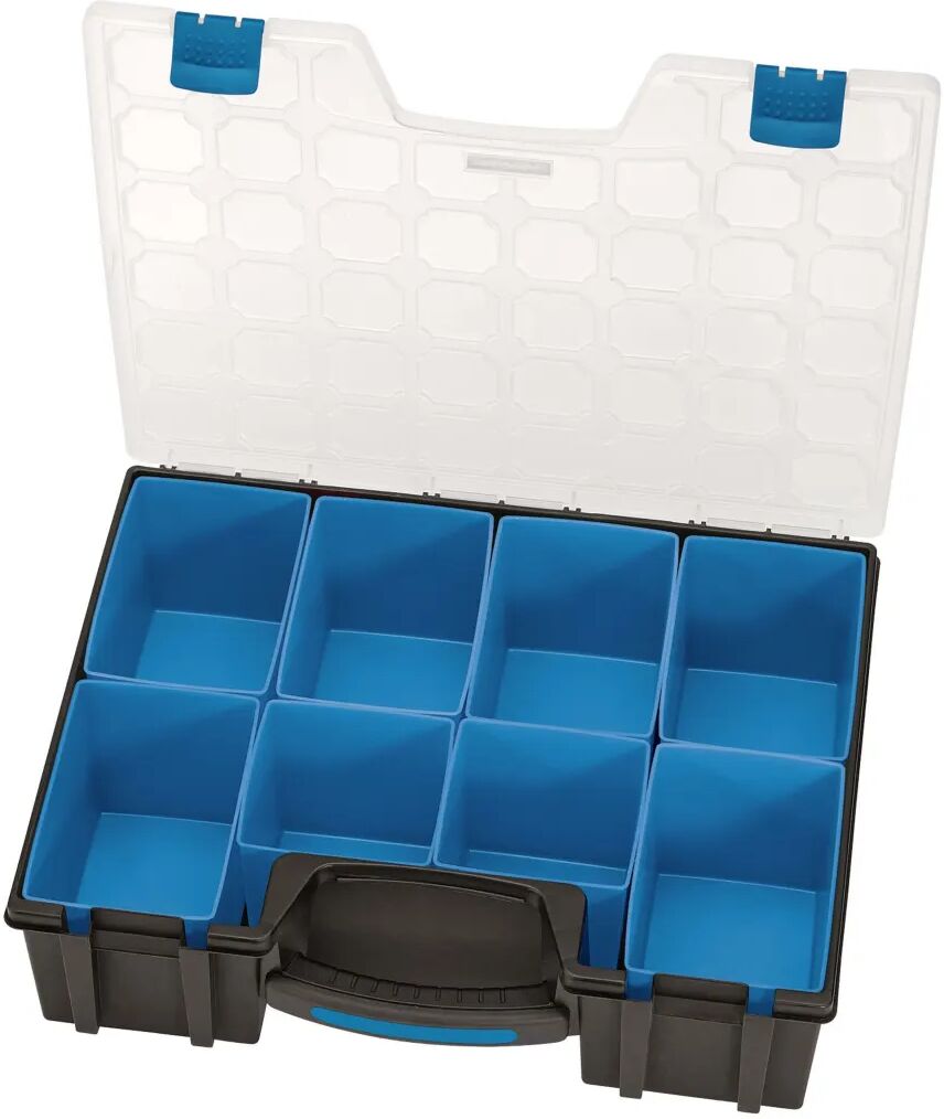 Draper Tools Komponentorganisator 8 deler 41,5x33x11 cm svart