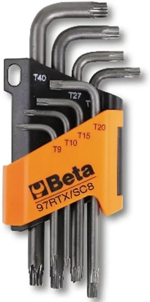 Beta Tools Torxnøkkel i 8 deler 97RTX/SC8 stål 000970263