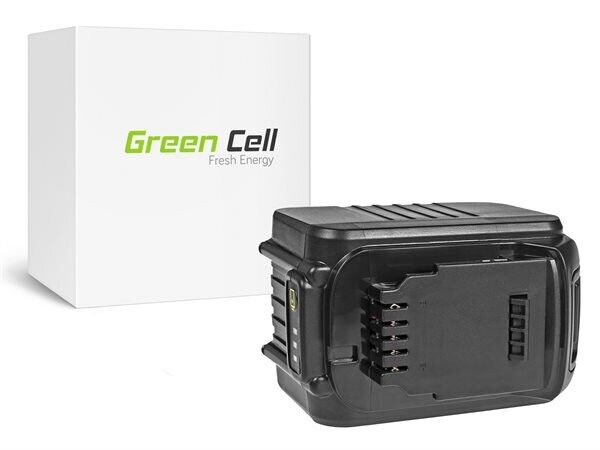 24hshop Green Cell Verktøybatteri Dewalt DCB184 DCB182 DCB180 18V 6Ah