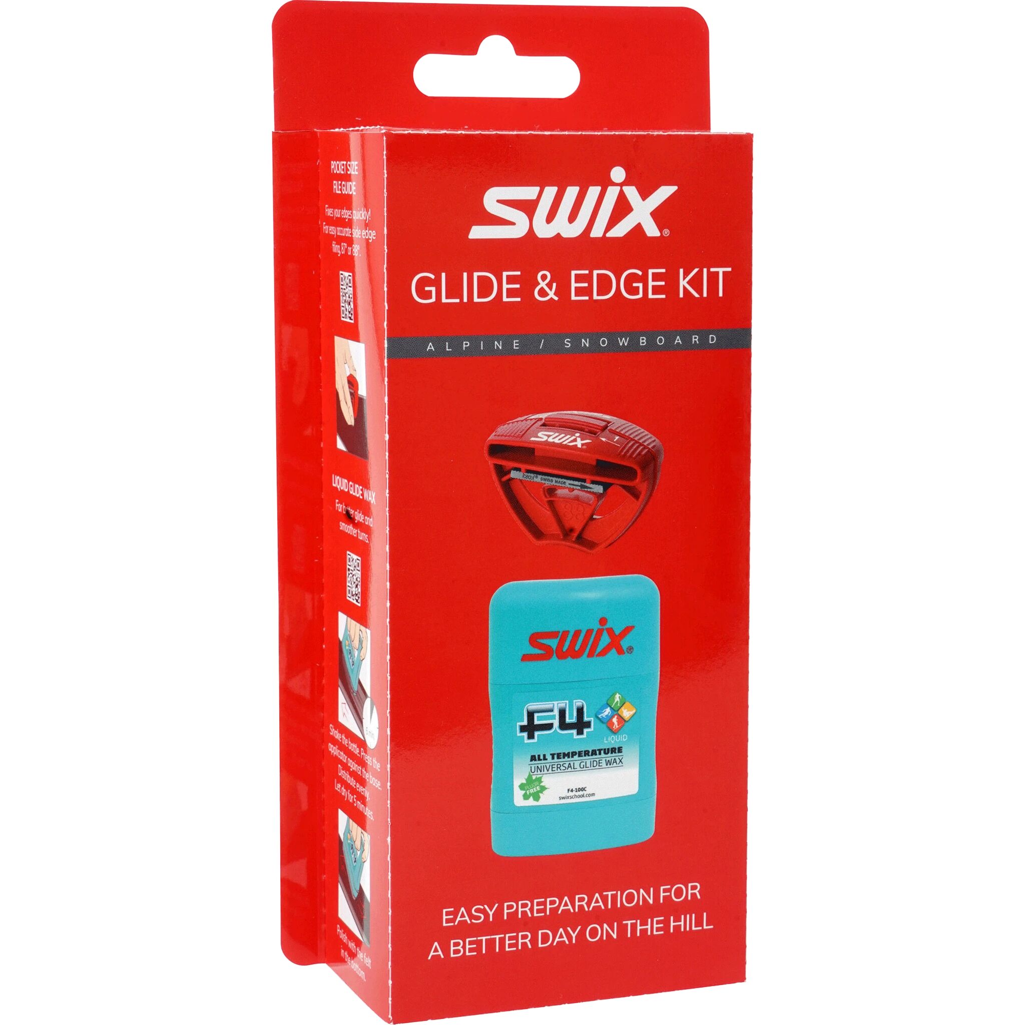 Swix Wax Kit P21Glide & Edge 20/21, hurtigglidersett, alpint STD STD