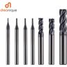 DREANIQUE Tungsten Carbide End Mill Para aço inoxidável 4 Flautas CNC Solid Carbide Milling cutter para HRC48