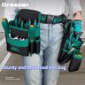 GREENERY GREENER-Multifuncional Nylon Tecido Tool Belt  Chave De Fenda Kit Titular  ferramenta saco  bolsa de