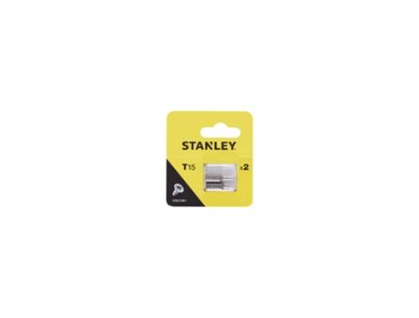 Stanley Conjunto de 2 Pontas Torx T15 (25 mm)