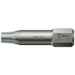 Wera 867/1 Tz Bits 25 Mm, 1/4