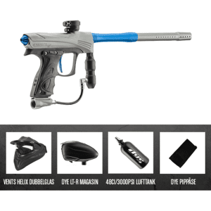 Dye Paintball DYE Rize CZR Grey/Blue Startpaket