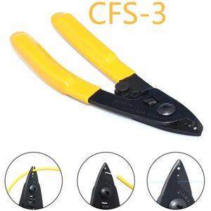 CFS-3 Three-port Fiber Optical Stripper Pliers Wire Strippers for FTTH Tools Optic Stripping Plier Tools