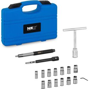 MSW Diesel Injector Seat Cutter Set - 17 pcs. MSW-EGN-15