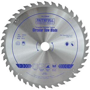 FAIZ30040 tct Circular Saw Blade 300 x 30mm x 40T pos FAIZ30040 - Faithfull