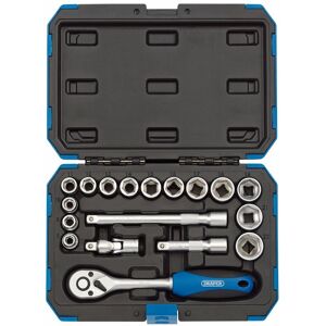 Draper Metric Socket Set, 3/8 Sq. Dr. (18 Piece) 16359