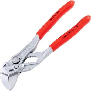 Knipex - Mini Pliers Wrench, Plastic Coated, Chrome Plated, 125mm