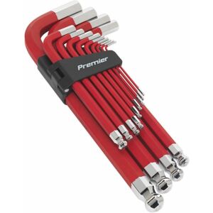 Sealey - Jumbo Ball-End Hex Key Set 13pc Anti-Slip - Metric AK7187