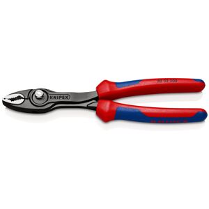 Knipex 82 02 200 TwinGrip Slip Joint Pliers With Multi-Component Grips