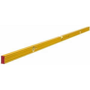 Stabila 80 AS-2 Spirit Level 3 Vial 19176 200cm,Yellow