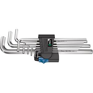 Wera 950/9 Hex-Plus holding function 1 Chrome-plated L-key set, 1.5-10, 9pc, 05022130001