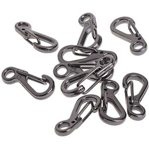 Bydezcon 10 PCS Multifunctional Carabiner For Key Clip Metal Alloy For Key Chain Holder Survival Gear For Home Office C Outdoor Tools For Yard