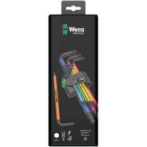 Wera Hex Key Set Multi Colour L Key 9pc 1.5-10mm - 073593