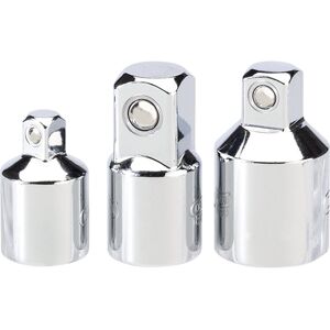 Draper Socket Converter Set, Polished Chrome (3 Piece)