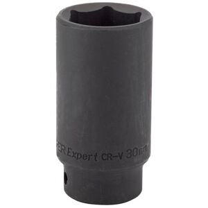 Draper 30870 Expert 30mm 1/2-Inch Square Drive Hi-Torq Deep Impact Socket