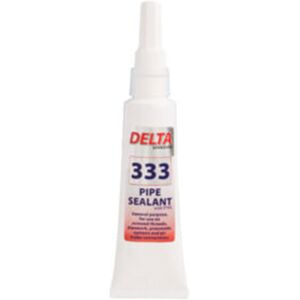 Delta Adhesives Delta Adhesive D333 Pipe Sealant With PTFE 50ml White