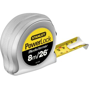 Stanley 0-33-526 PowerLock Blade Armour Tape Measure 8m (26')