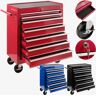 AREBOS Workshop Trolley Mobile Tool Trolley Roller Trolley 7 Drawers Red