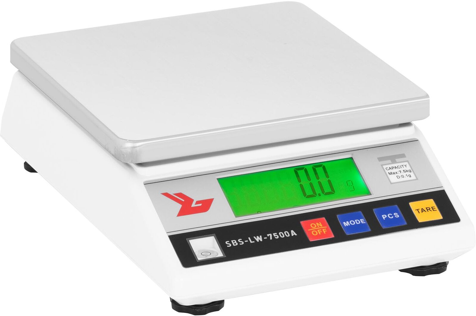 Steinberg Systems Precision Scale - 7,500 g / 0.1 g - LCD SBS-LW-7500A