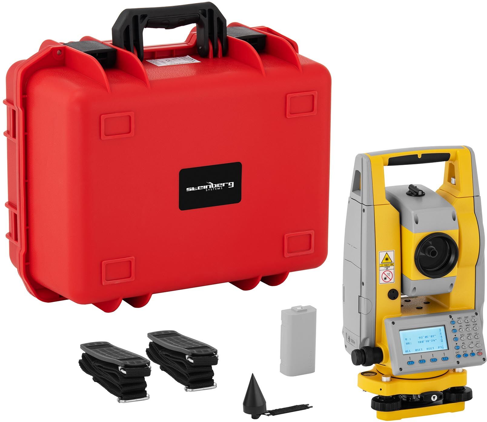 Steinberg Systems Total Station - 1 m to 5 km - LCD SBS-THE-600