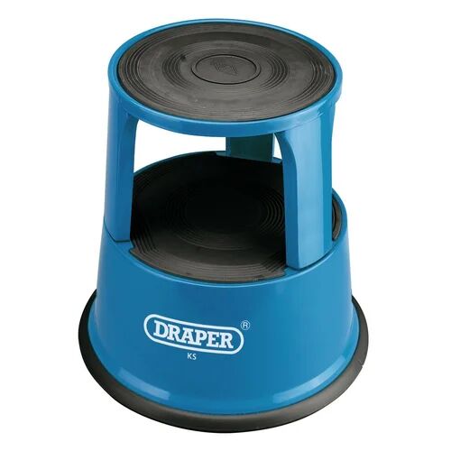 Draper 2-Step Steel Step Stool Draper  - Size: 66cm H X 300cm W X 22cm D