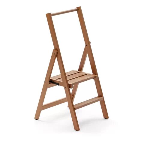Union Rustic Bella 3.08 ft Wood Step Ladder with 265 lb. Load Capacity Union Rustic  - Size: Large