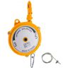 VEVOR Spring Balancer 7-11lbs(3-5kg) Retractable Tool Holder 1.5m Length Tool Balancer with Hook and Wire Rope Adjustable Balancer Retractor Hanging Holding Equipment in Yellow