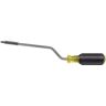 Klein Tools 2in1 Multi-Bit Screwdriver, Rapi-Drive Phillips and Slotted Bits, Black/Yellow, 67100