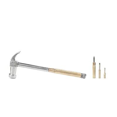 Kikkerland Handy Hammer Tool, Multicolor