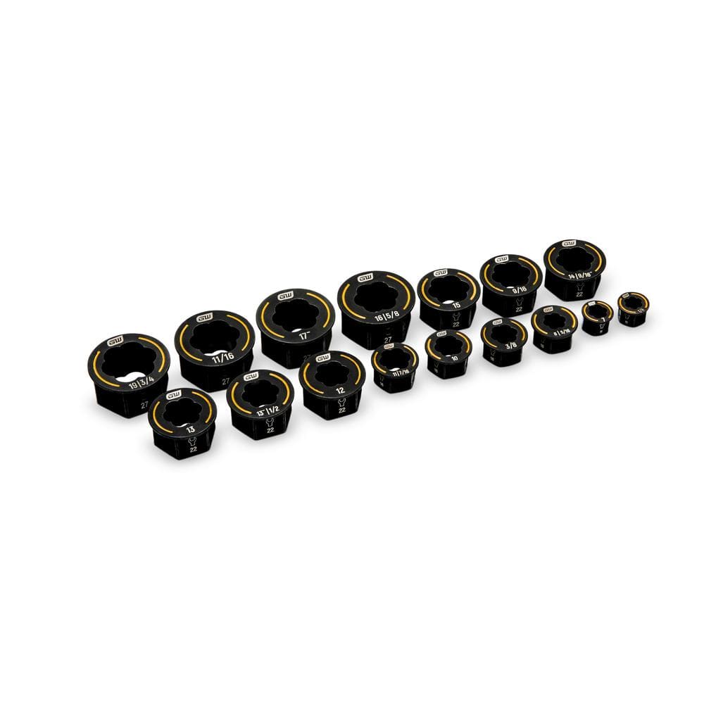 GEARWRENCH Bolt Biter SAE/Metric Wrench Insert Set (16-Piece)