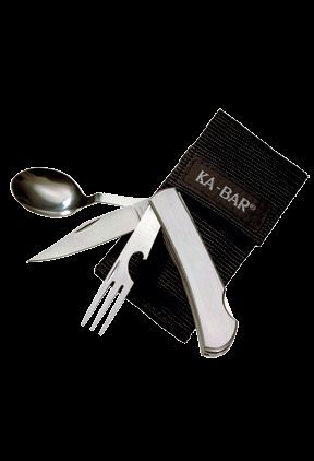 KA-BAR Knives KA-BAR Hobo 3-in-1 Dining Multi-Tool w/ Sheath, Box Package KB1300
