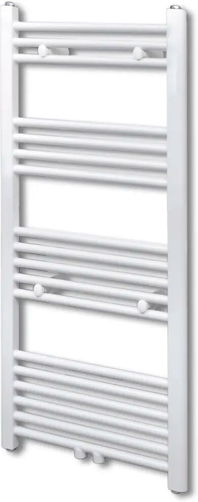 vidaXL Radiateur Sèche-Serviettes Vertical pour Salle de Bain 600x1160mm